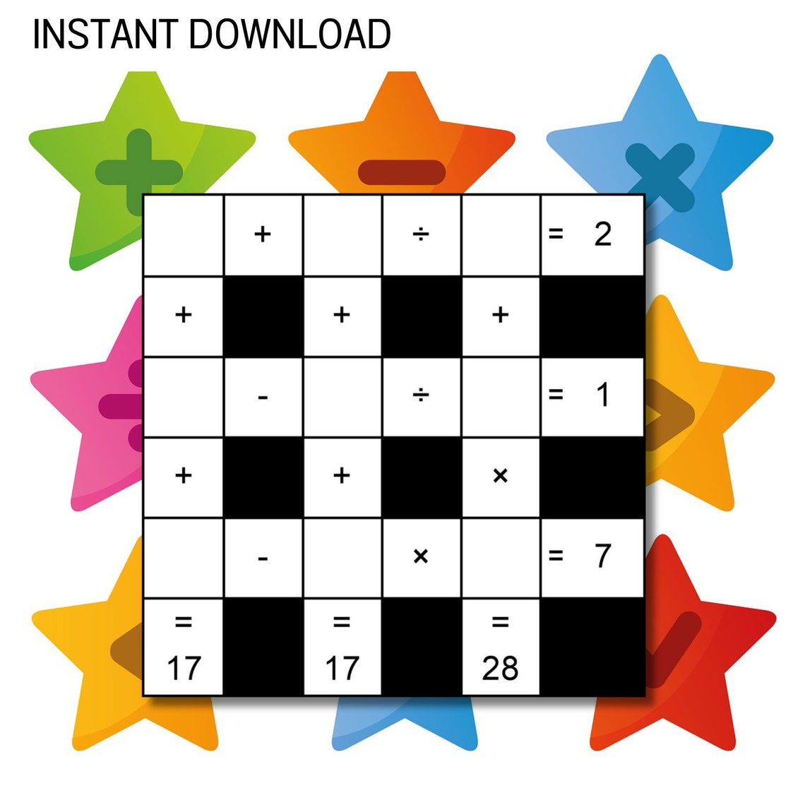 The BIG Cross Sum Puzzle Book | Printable | Solve Math Problems | Brain ...