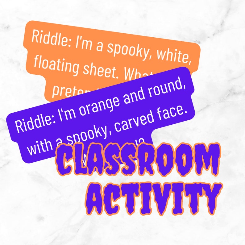 Printable Halloween Riddles: Fun for Families, Parties, and Schools ...