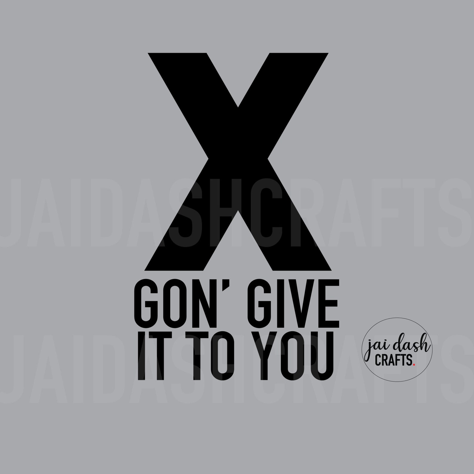 X GON Gon' Give It to You DMX SVG Png & Jpeg Etsy
