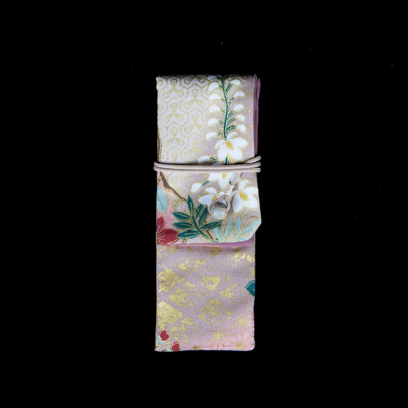 Pen Memphis Mall sleeve Case Pouch kimono Popular overseas fabric - two one pens for or handma
