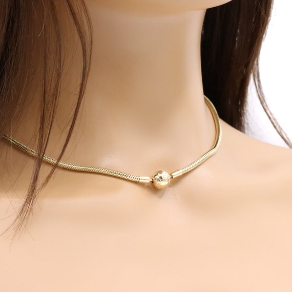 Real Pandora Solid 14K Yellow Gold 
