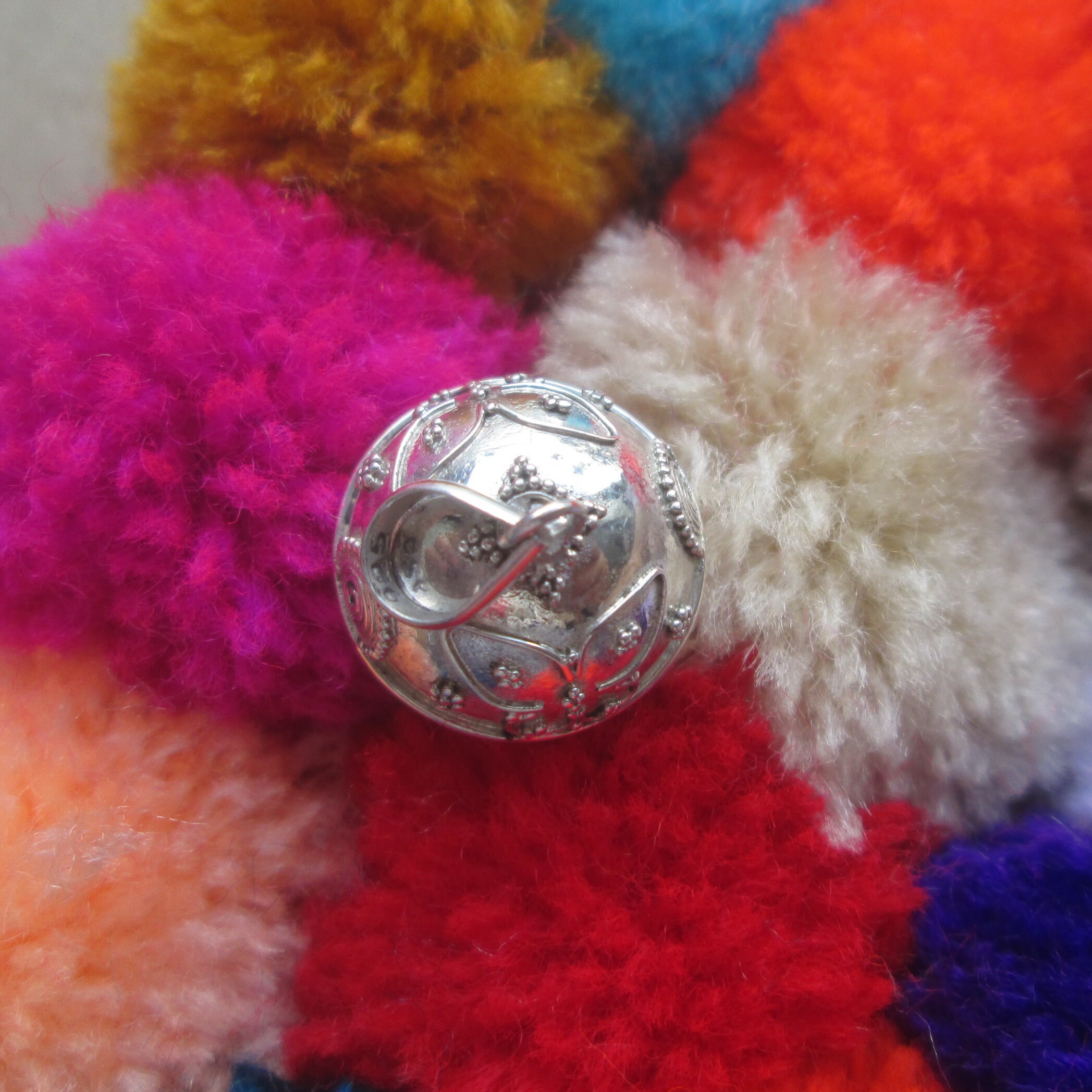 Bali Silver Harmony Ball Sterling Silver Chime Sound Silver Etsy UK