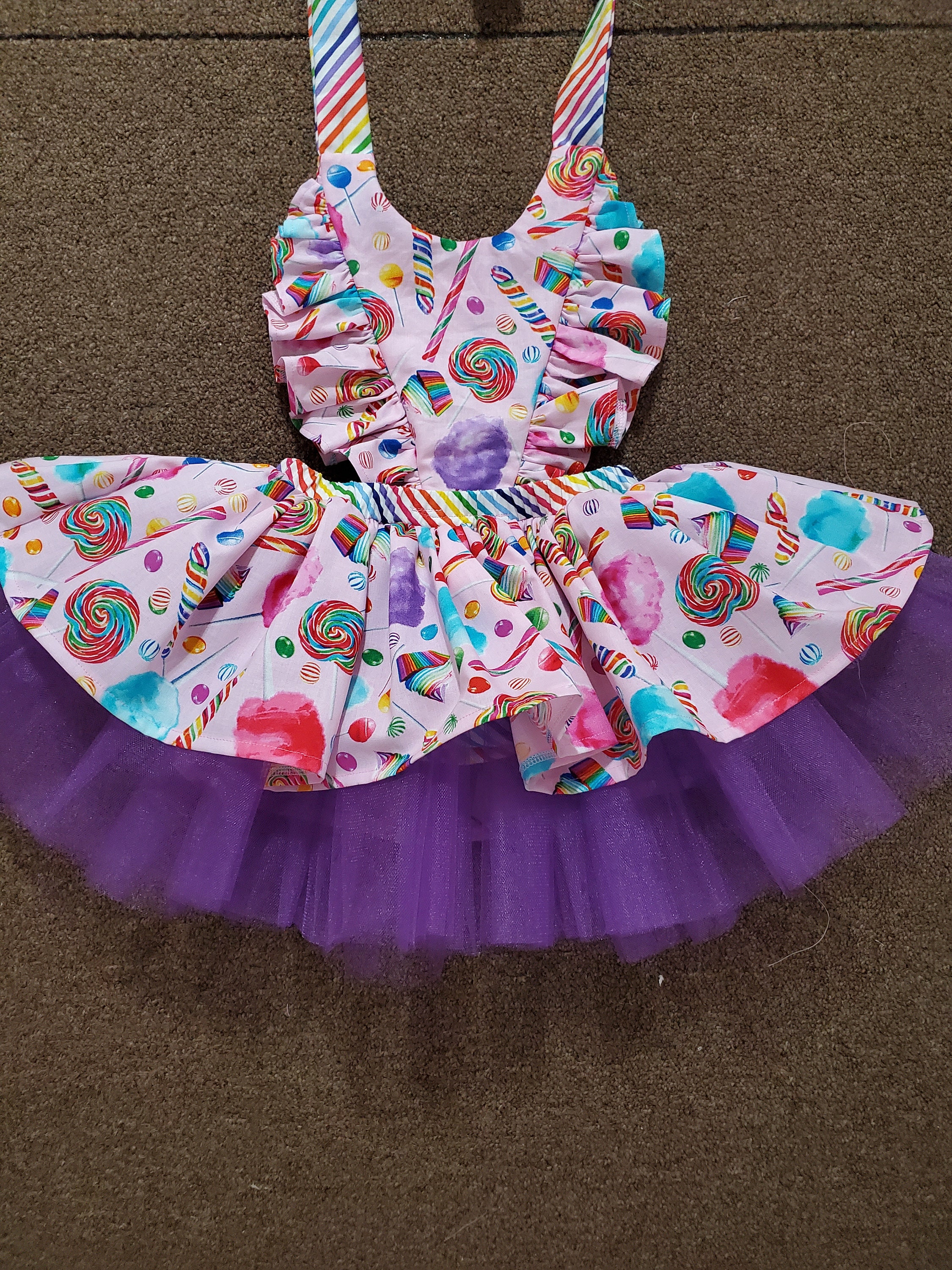 Girls Candyland Christmas Dress - Etsy