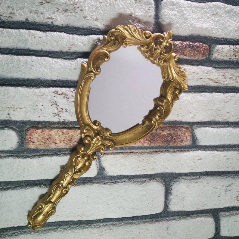 Mirror Wall Decor Framed Decorative Home Mirror Hand Etsy
