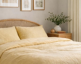 Smörkult linnepåslakan: Mjukgjort stentvättat europeiskt lin