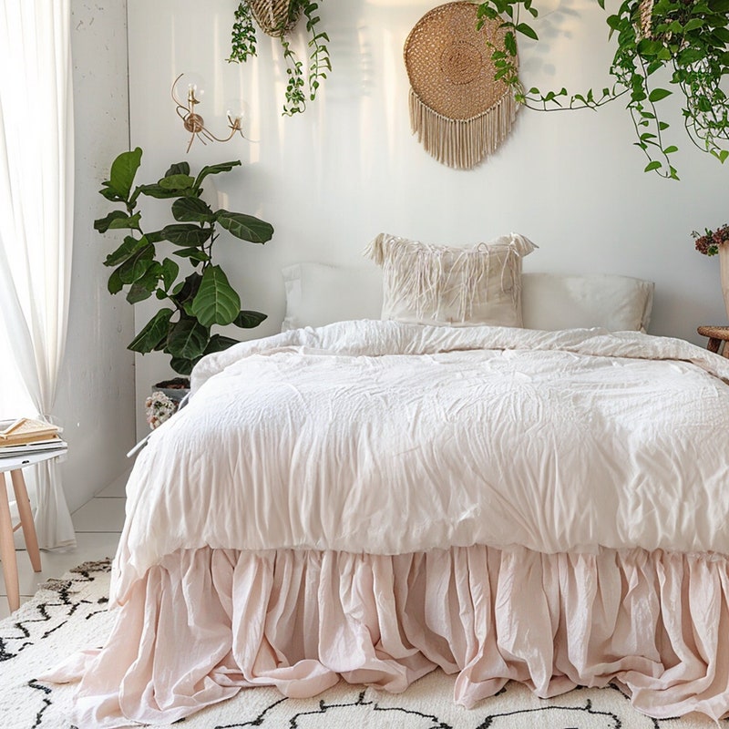 Ruffled Bed Skirt - Etsy