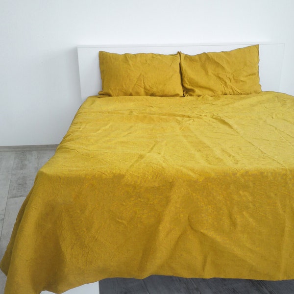 Mustard Bedding Etsy