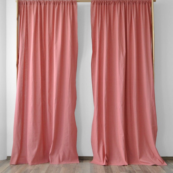 Linen Curtains Etsy