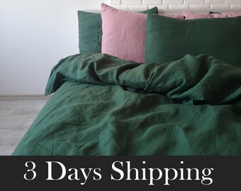 Forest Green Duvet Etsy
