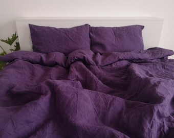 Purple Duvet Cover Etsy