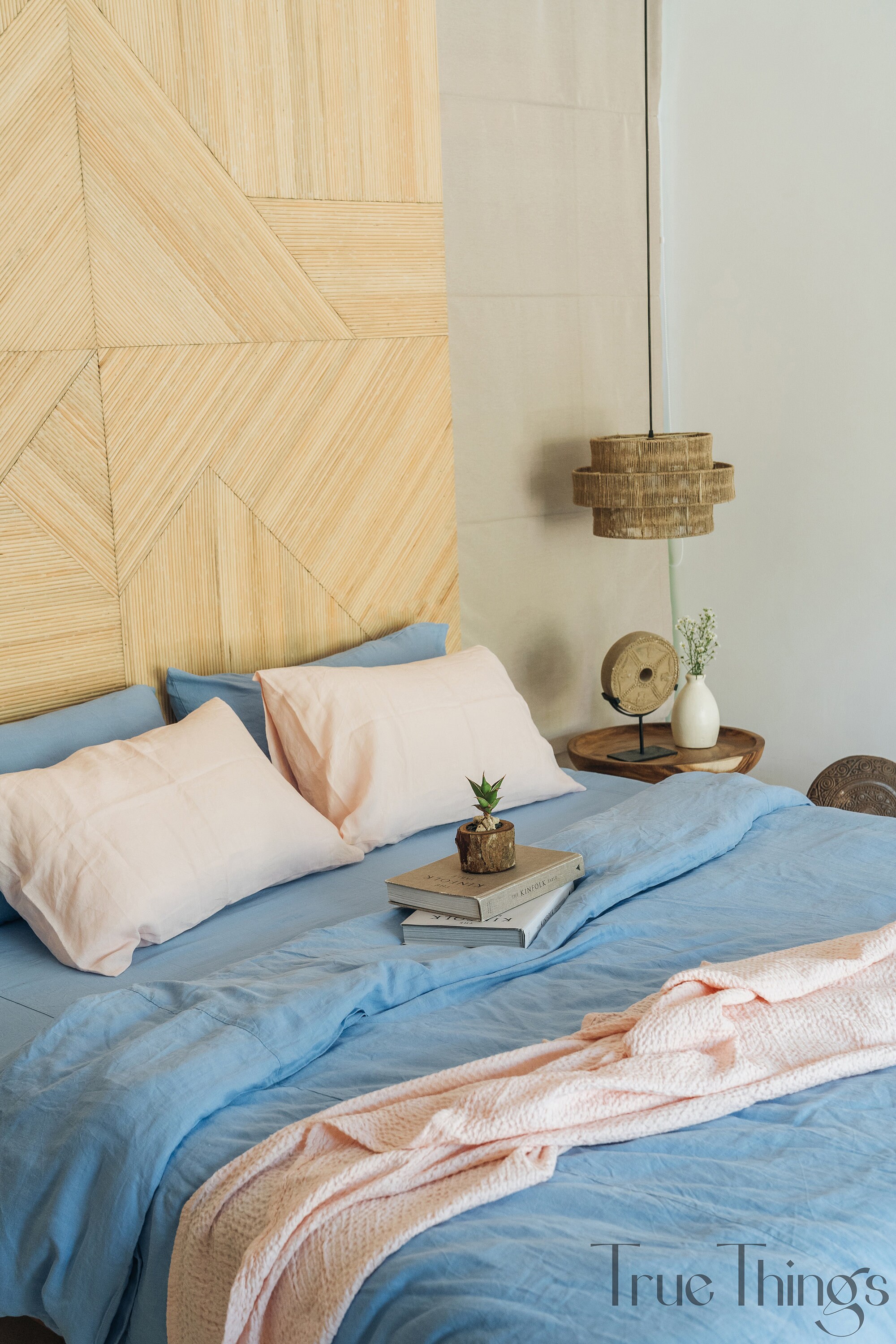 Cornflower Blue Linen Duvet Cover / 1 Duvet Cover / Softened Etsy