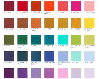 60 colors linen flat sheet 1 Flat sheet Softened linen sheet Stonewashed linen Linen bedsheet Farmhouse decor