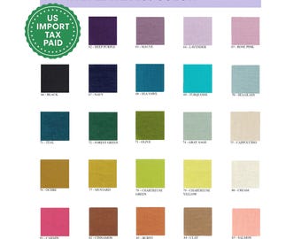 25 colors waffle linen coverlet Heavy weight linen Waffle throw blanket Linen bed cover Twin Full Double Queen King
