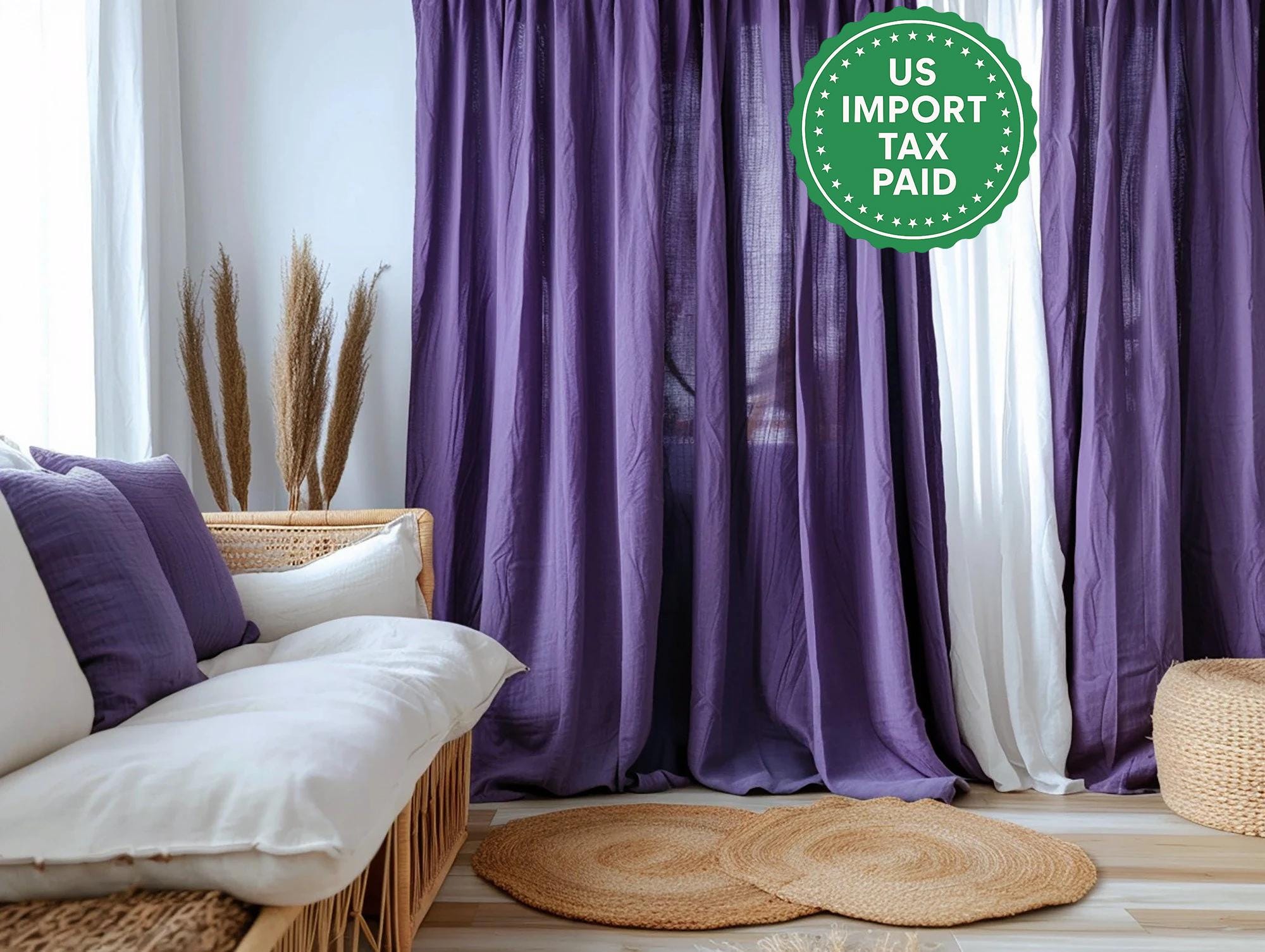 Elegant Comfort Set Di 2 Tende Oscuranti Con Occhielli, Colore Argento, 137x241 Cm, Isolamento Termico E Riduzione Rumore