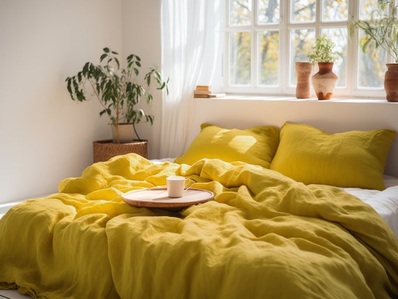 Mustard sale yellow comforter