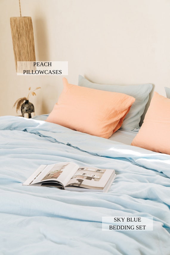 Light blue bedding deals