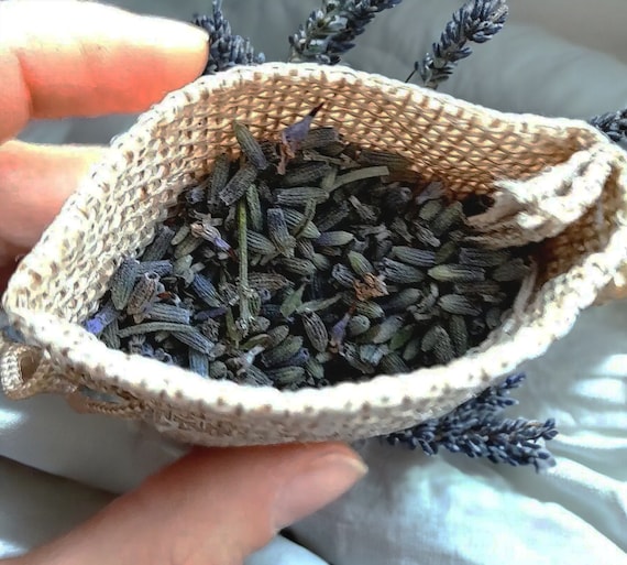 Bolsitas De Gasa Vacías Para Lavanda O Hierbas - 24 Piezas, 15.5x7.5 Cm