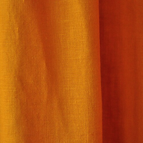 Turmeric regular and blackout linen curtains / 2 panels / Unlined, shops Cotton, Blackout lining / Medium weight linen / Custom size
