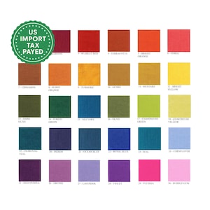 60 colors linen coverlet with or without filling Softened linen Medium weight Double Queen California King Custom size bed cover