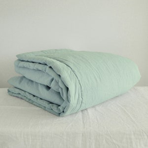 Wool Duvet, Wool Comforter, Linen Quilt, Organic Quilt, Linen Duvet Cover,  Linen Blanket, Wool Filled Bedding, Linen Throw, Wool Quilt 