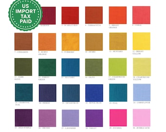 60 colors linen duvet cover 1 duvet cover Softened linen Comforter cover Quilt cover Hidden buttons  Coconut buttons Ribbon ties