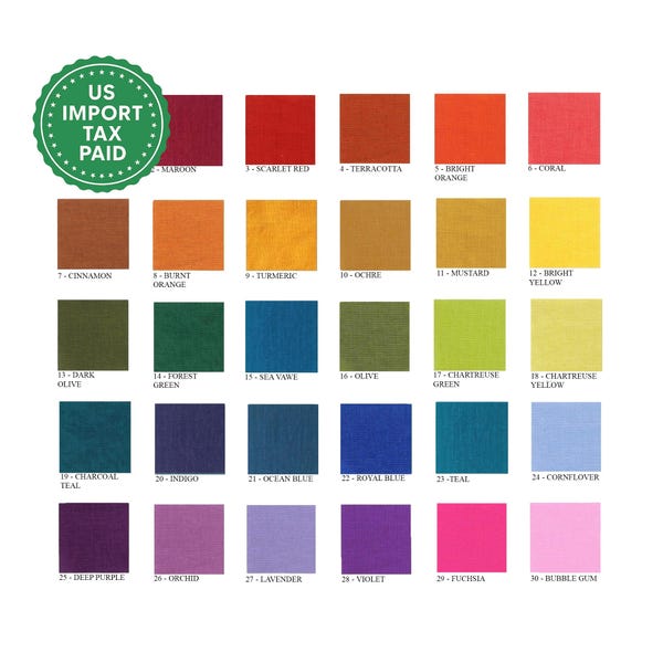 60 colors linen pillowcase Linen pillow cover King Queen Standard Euro Decorative Square, Lumbar, Custom size Envelope closure