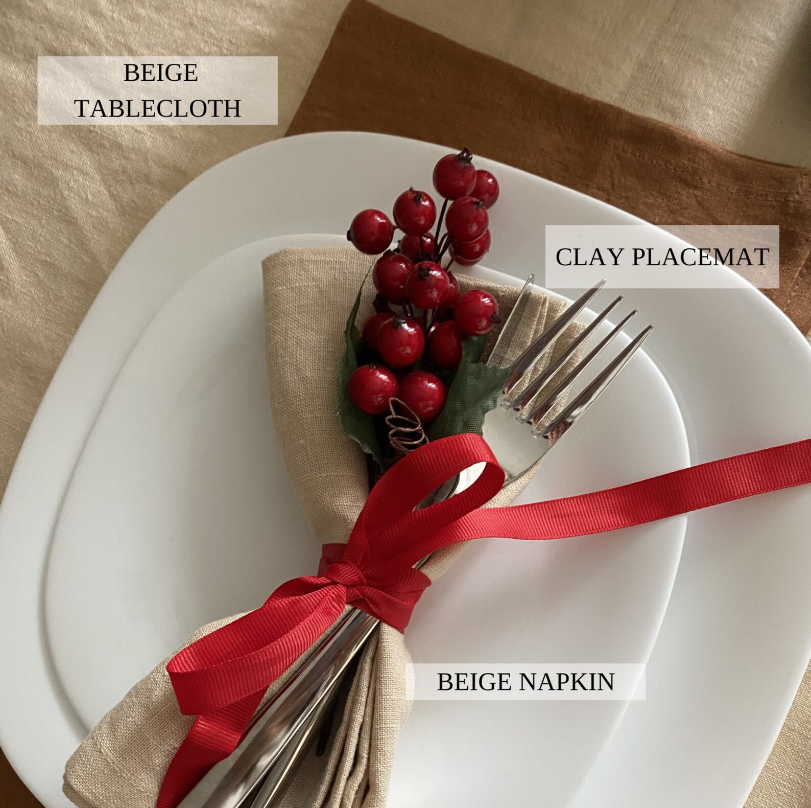 60 Colors Linen Placemats Set Softened Linen Linen Table Decor Mats for ...