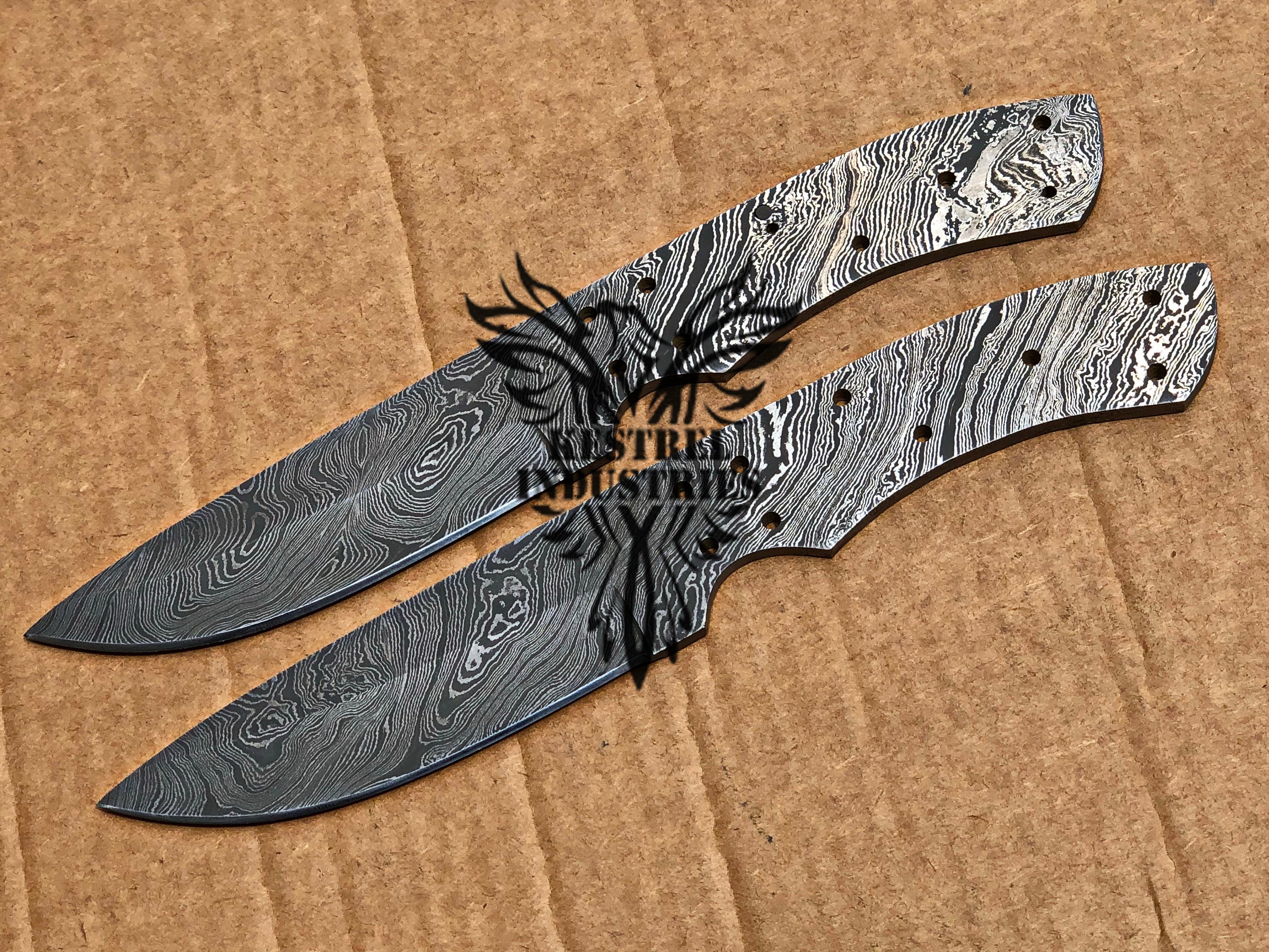 Damascus Blade Blanks for sale Only 4 left at 70