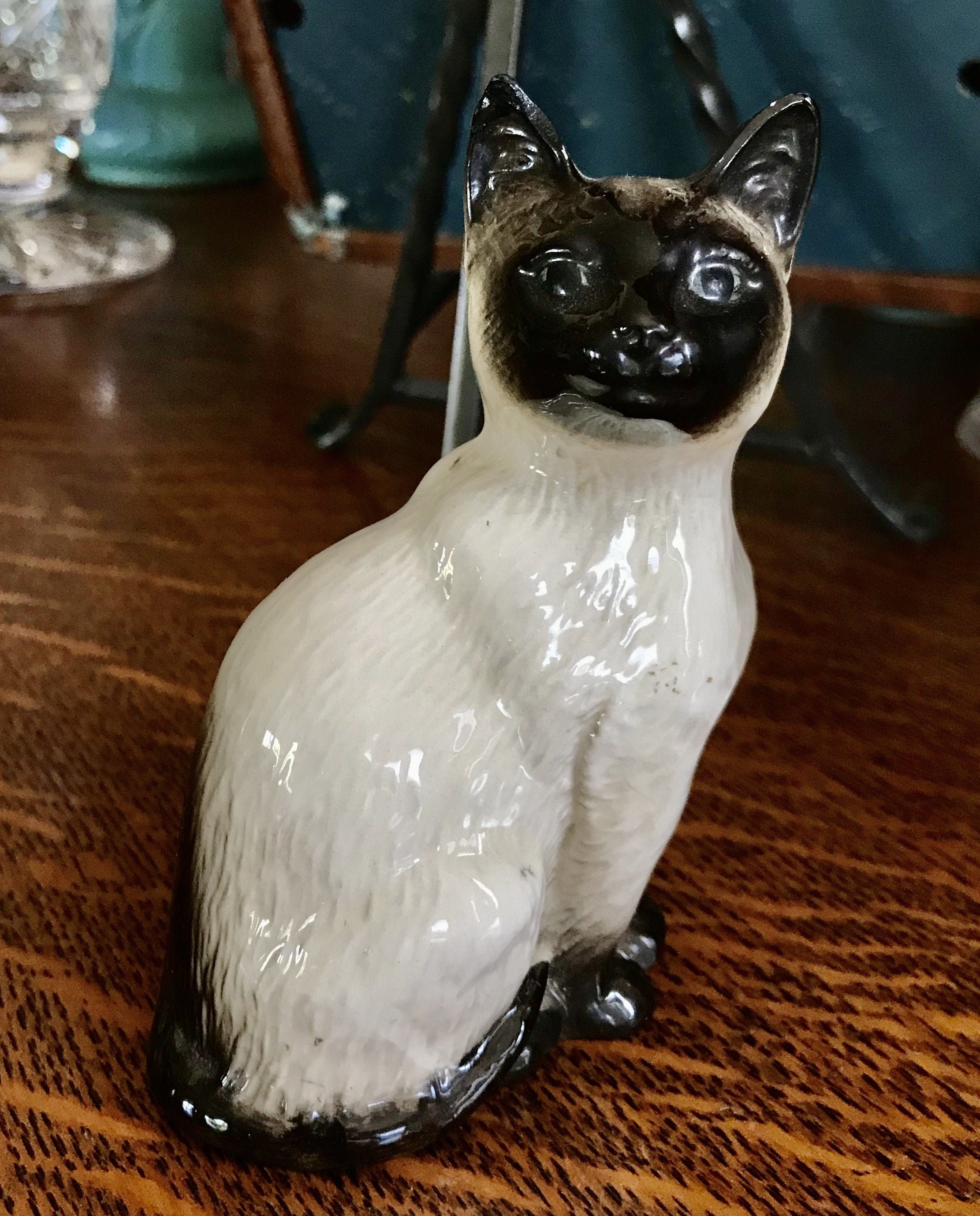 Beswick Siamese Cat 1887 - Etsy UK