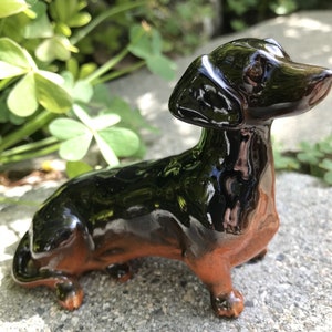 Beswick Chocolate Dachshund Figurine