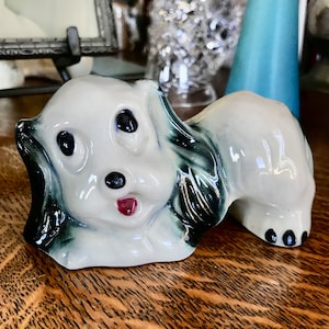 Vintage Puppy Dog Toothbrush Holder