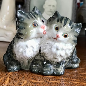 Beswick Gray Striped Persian Kittens