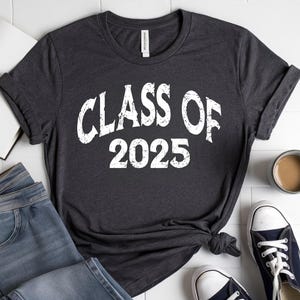 Class of 2025 Unisex T-Shirt, Graduation Gift, Senior Class Tee, Short Sleeve Jersey