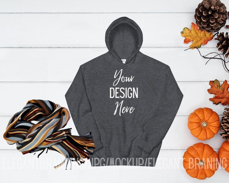 Download Fall GILDAN 18500 Hoodie MOCKUP/Flat Lay Mockup/Styled | Etsy