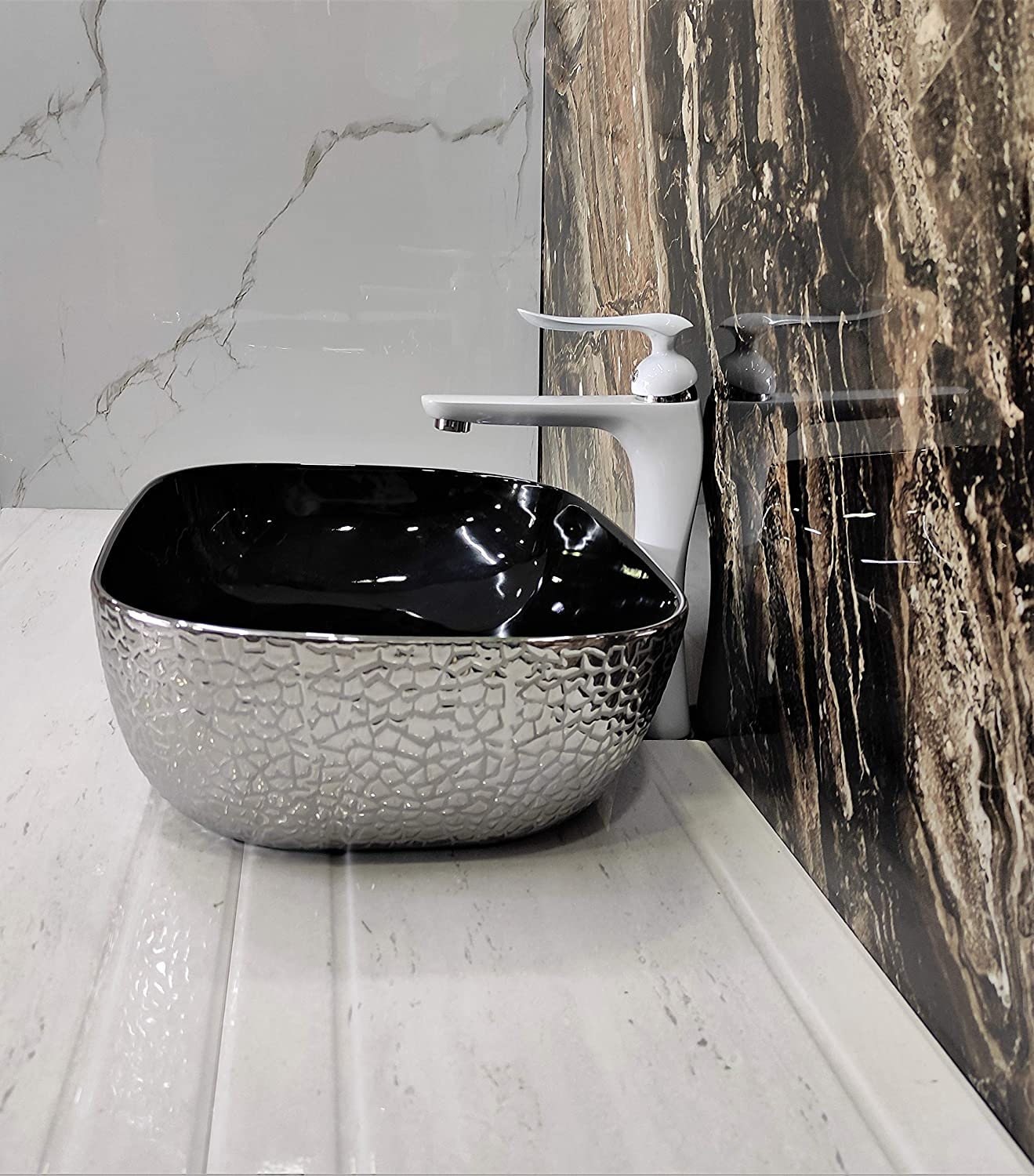 Waschbecken Arbeitsplatte Tischplatte Keramik Badezimmer | Etsy