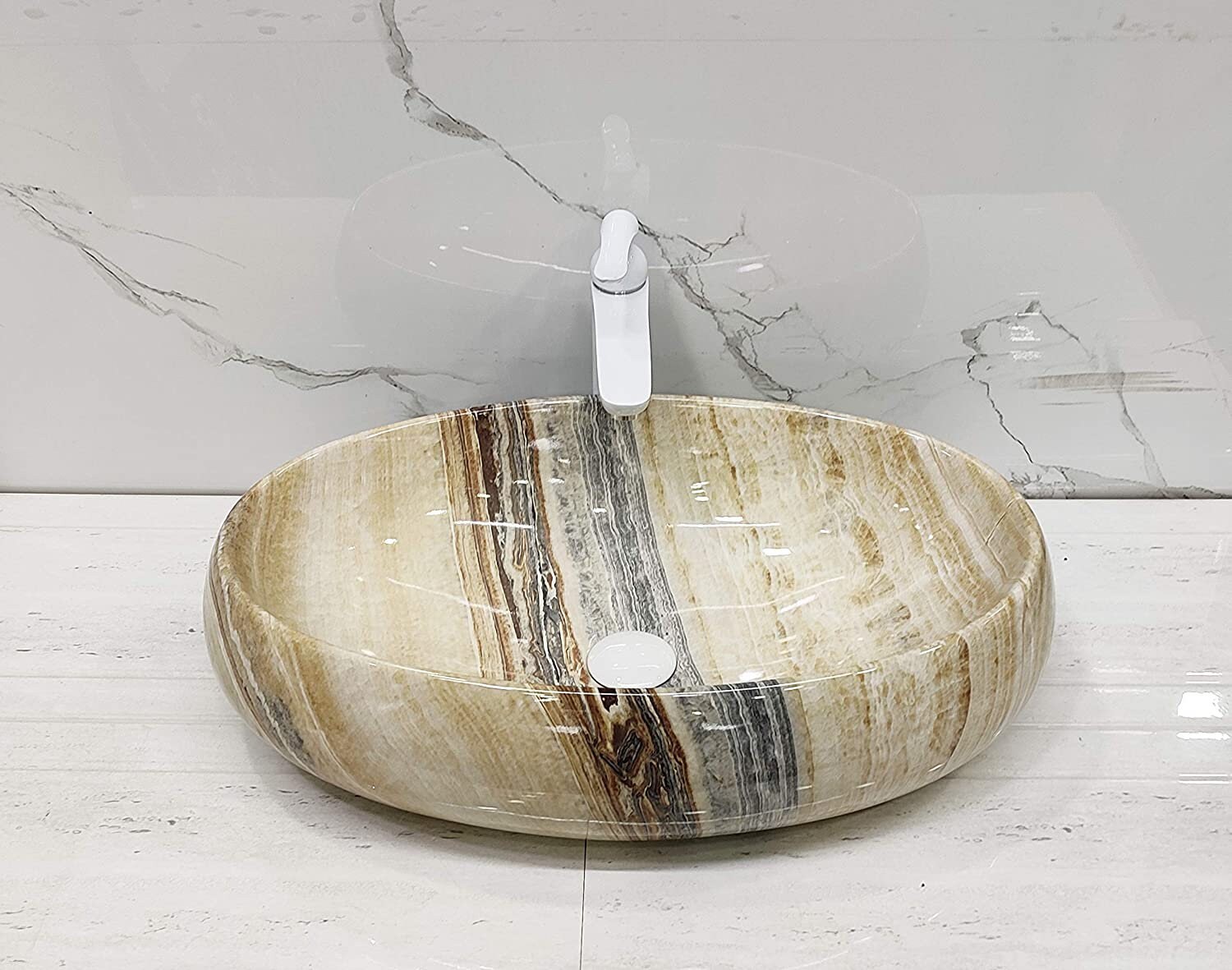 Waschbecken Arbeitsplatte Tischplatte Keramik Badezimmer | Etsy