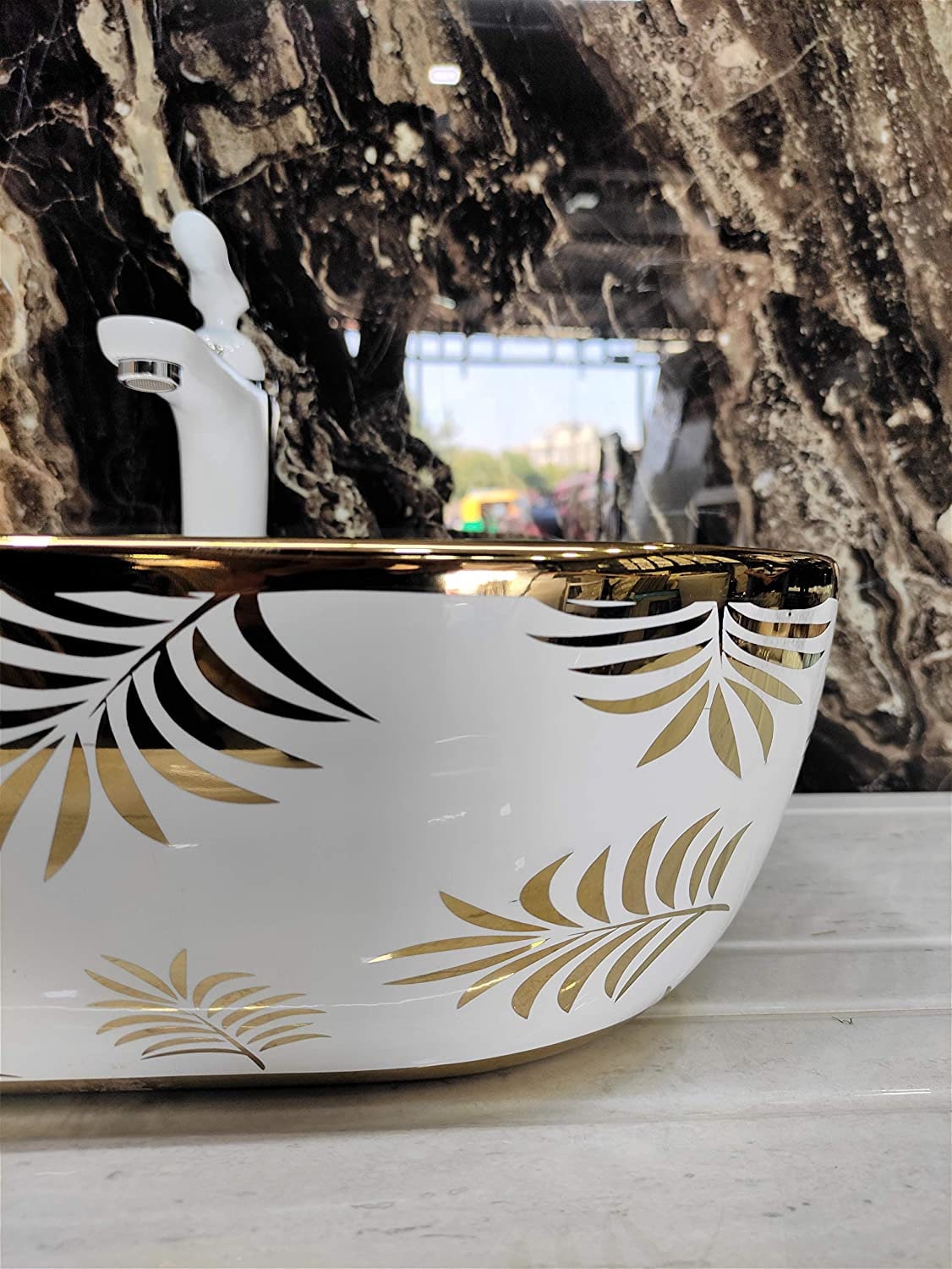 Waschbecken Arbeitsplatte Tischplatte Keramik Badezimmer | Etsy