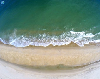 Rivage aérien océan Atlantique drone photo