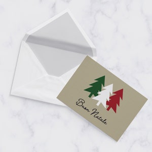 Buon Natale PRINTABLE Christmas card IN BEIGE, Merry Christmas, Italian design, digital download, instant download