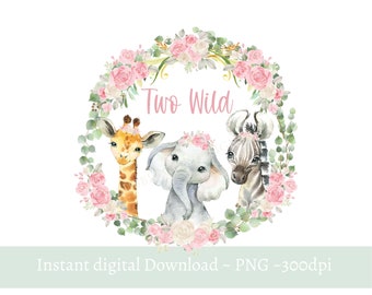 Download Two Wild Svg Etsy