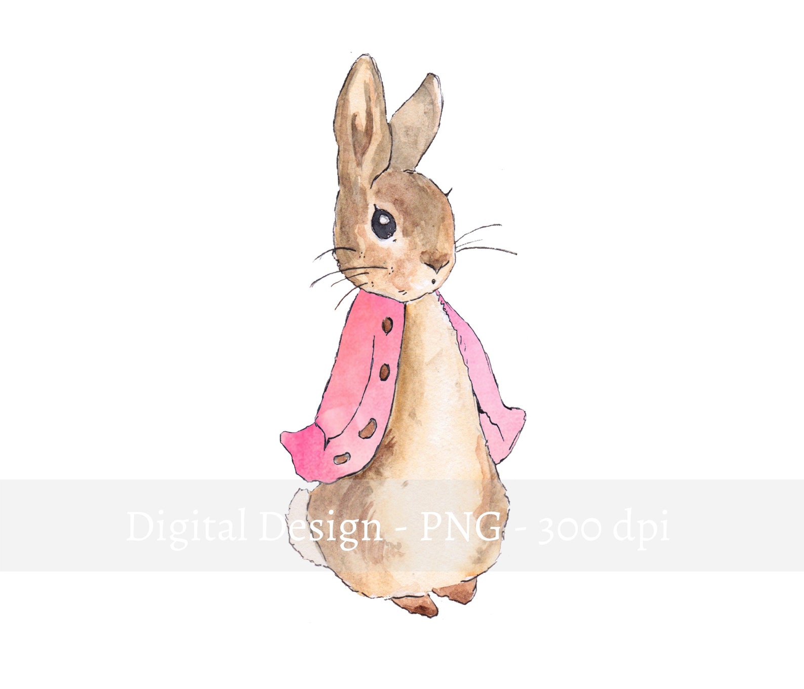 Flopsy Bunny PNG Peter Rabbit Sublimation Design Easter | Etsy UK