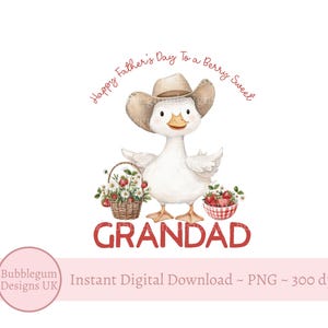 À un grand-père doux aux baies PNG, conception de carte de fête des pères, conception de sublimation de tasse de grand-père, grand-père, téléchargement immédiat