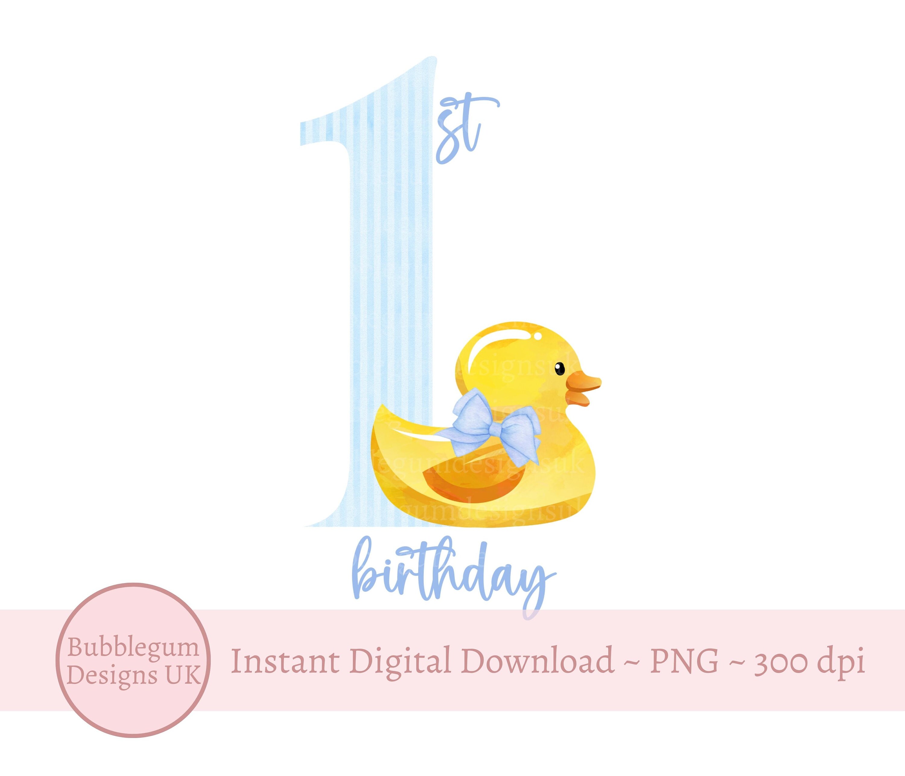 One Lucky Duck – Sfondo Per Festa 1° Compleanno Ragazzo – 1,5 X 0,9 M – Tema Papera Gialla