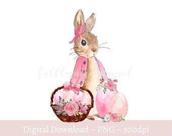 peter rabbit comforter pink