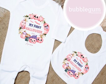 Body Personalizzato Per Il Primo Halloween Del Neonato. Gilet - Foto 7