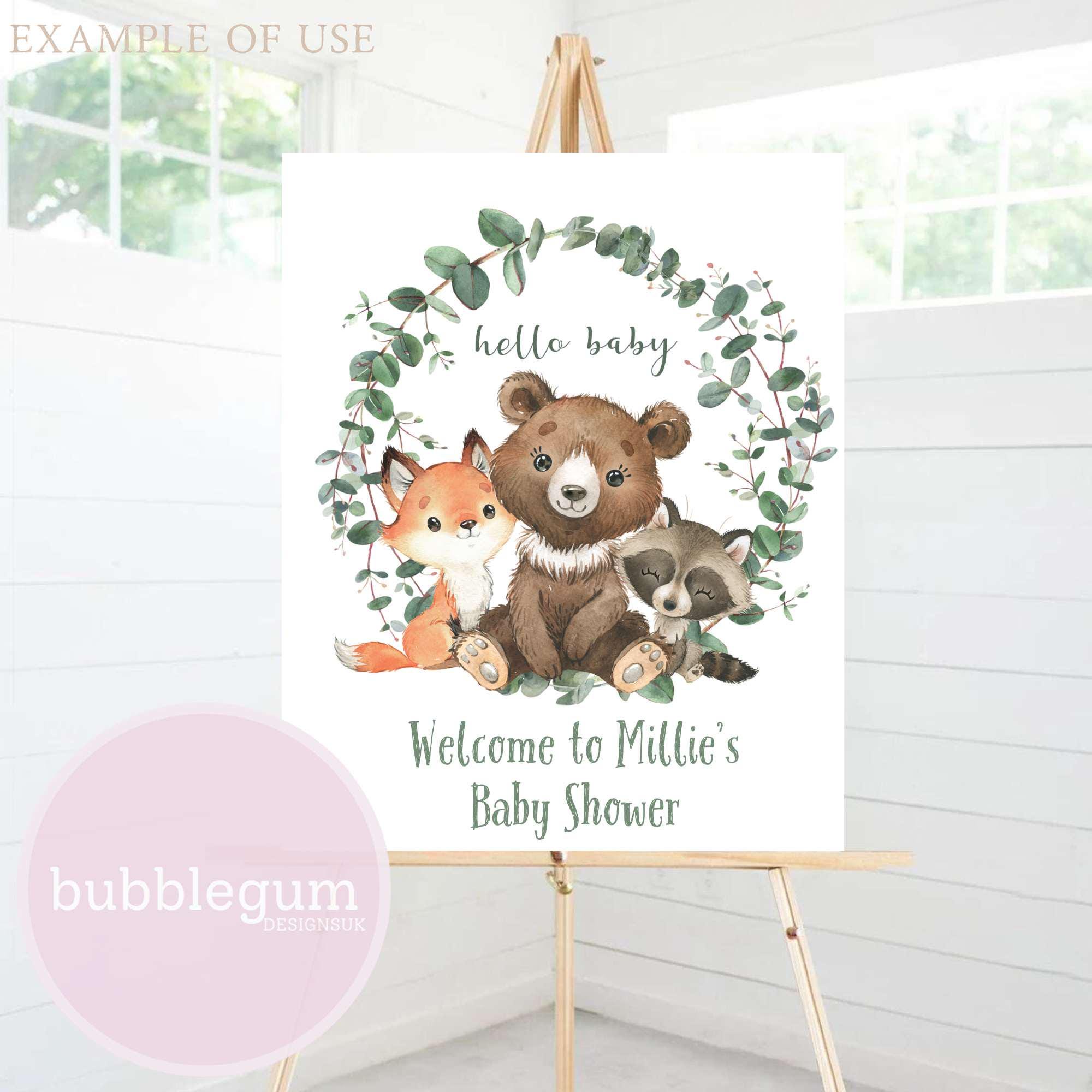 Runder Fotohintergrund Wald & Safari – 2 M Durchmesser, Polyester, Für Babyparty, Geburtstag & Fotoshootings