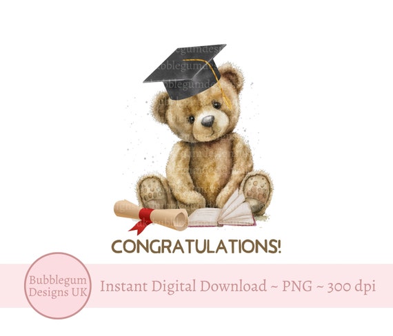 JABECODIFA Graduation Bear Class Of 2025 Personalised Graduation