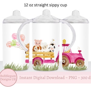 Dragonflies in the Light Straight Sippy Cup Sublimation 