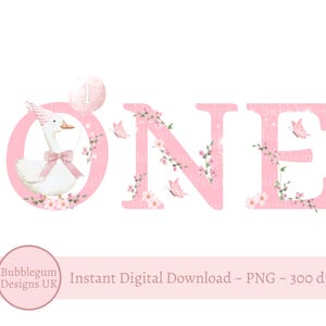 Rosa eine doofe Gans PNG, rosa 1