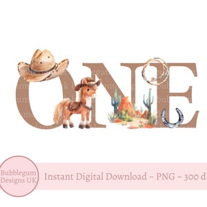 Een cowboy, paard en hoed PNG, 1e verjaardag sublimatieontwerp, cowboyrodeosublimatie, Wild West Party, instant digitale download